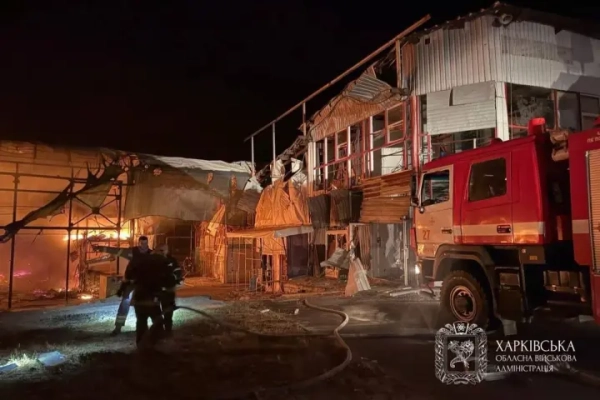 Двоє людей постраждали внаслідок нападу в Харкові: на місці нападу сталася пожежа, – мер