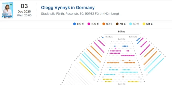 Олег Винник не може повернути гроші шанувальникам в Іспанії 1