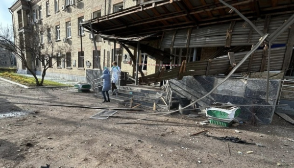 У Києві через російську атаку пошкоджені корпуси Інституту отоларингології