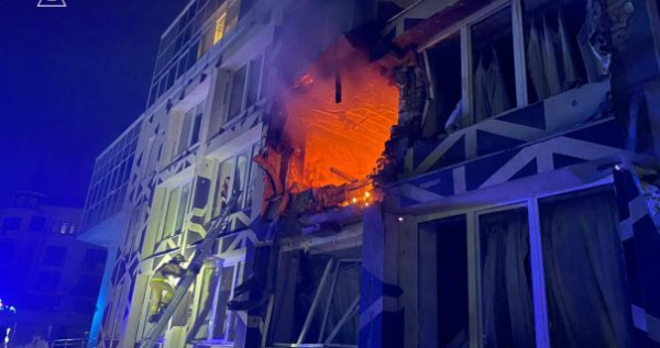 Атака на лікарню в Києві: один загиблий, троє поранених