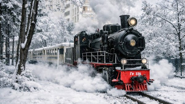 Київська дитяча залізниця вперше працюватиме круглий рік.