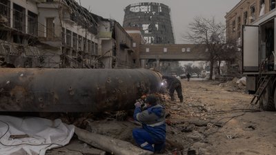 Київська Дарницька ТЕЦ: відновлення після руйнувань в процесі.