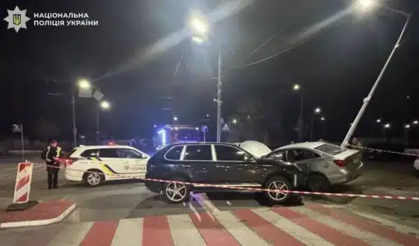 П’яний керманич Porsche спричинив аварію за участю трьох авто в Києві, є травмовані – правоохоронці