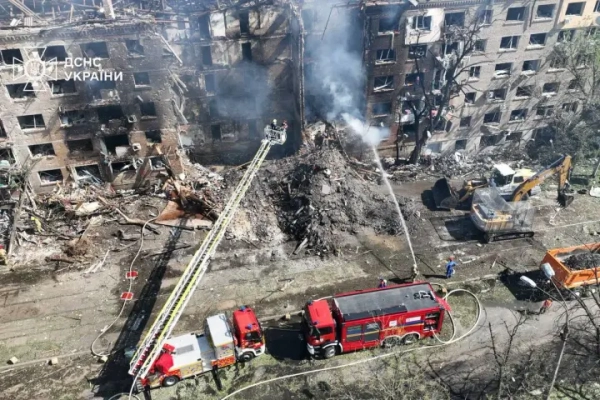 Зеленський повідомив про наслідки нищівного удару росії по Києву.