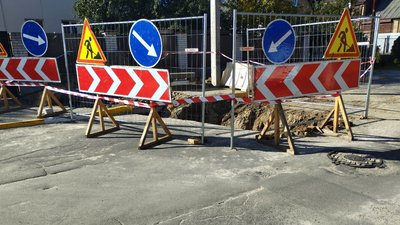 Київ: інфраструктурні роботи та перекриття руху.