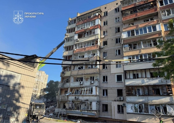 У Києві: 32 поранених внаслідок російського нападу, зокрема немовля (2 місяці). 7 У Києві: 32 поранених внаслідок російського нападу, зокрема немовля (2 місяці). 7