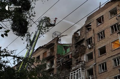 Російський удар по Києву 24 травня: пошкоджено біля 400 об’єктів, тривають роботи з усунення наслідків