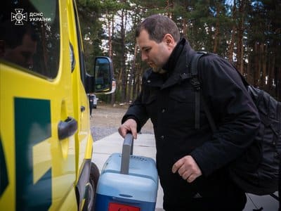 Авіацію ДСНС вперше за час повномаштабної війни підняли у небо, щоб врятувати 8-місячного хлопчика