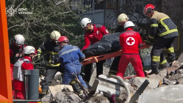 В Києві внаслідок російського удару загинуло вже троє.