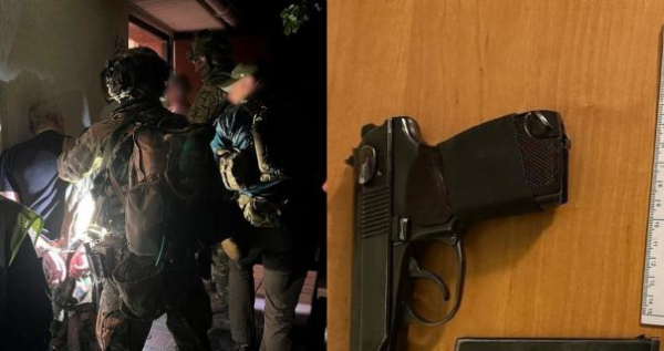 Напад зі зброєю в Києві: чоловік отримав поранення, нападник втік