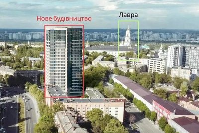 Хмарочос може закрити Лавру. Кияни виступають проти забудови в буферній зоні ЮНЕСКО