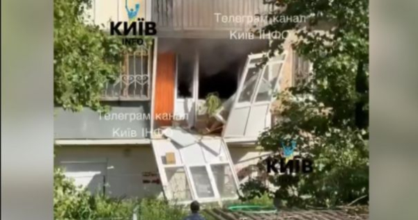 Вибух та пожежа в оселі на Печерських схилах Києва 2