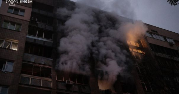 Українська столиця зазнала потужного нападу з боку Росії: четверо загиблих, 25 поранених, включно з дітьми. 9