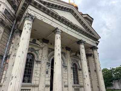 Будинок органної та камерної музики, пошкоджений внаслідок атаки РФ, Дніпро, 15 червня 2026 року